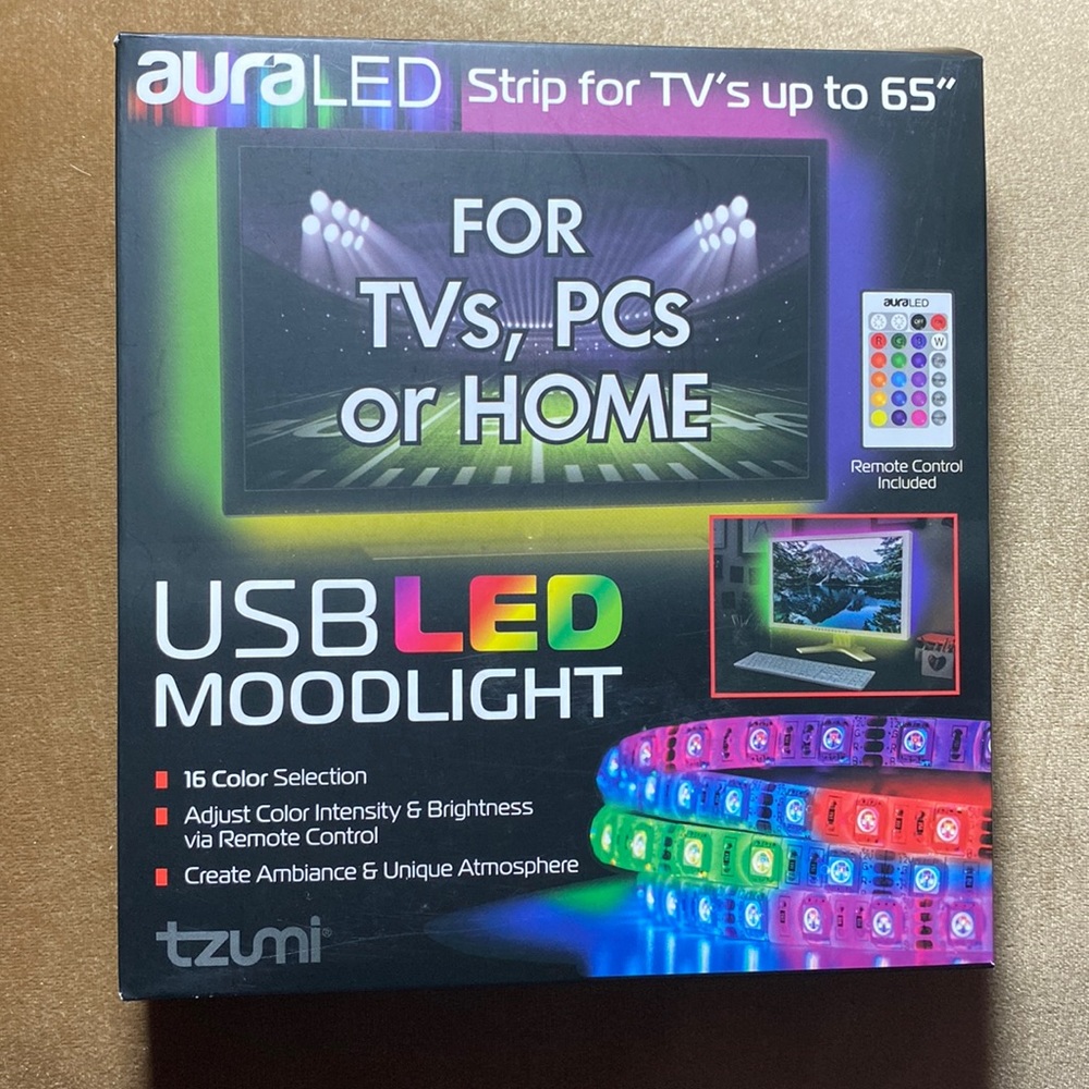 LED Light strip for TV up to 65”